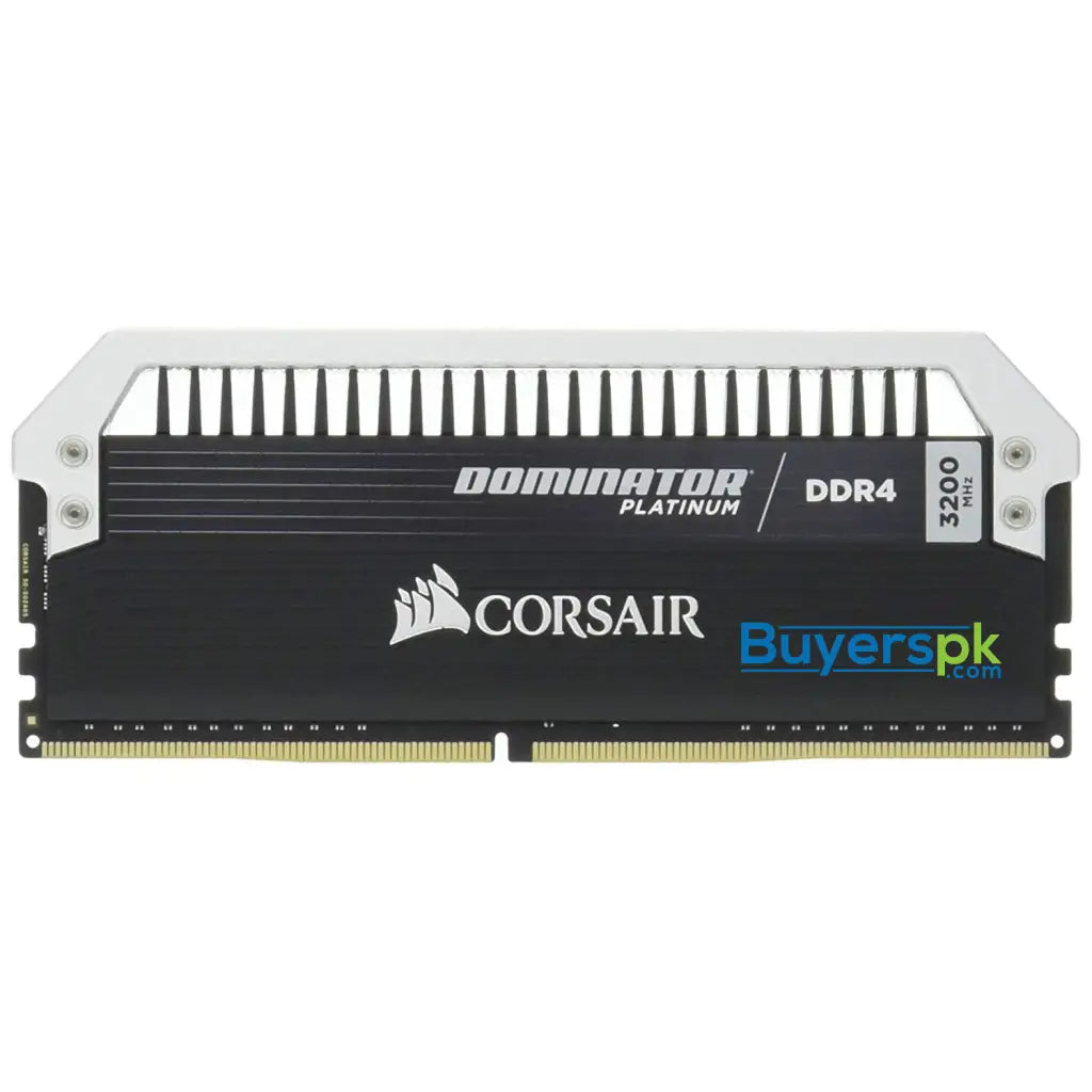 Corsair Dominator Platinum DDR4 16 GB (2 x 8 GB) 3200 MHz C16 XMP 2.0 Enthusiast Desktop Memory Kit - RAM Corsair Dominator Platinum DDR4 16 GB (2 x 8 GB) 3200 MHz C16 XMP 2.0 Enthusiast Desktop Memory Kit - RAM